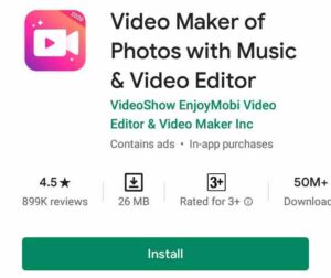 video maker of photos